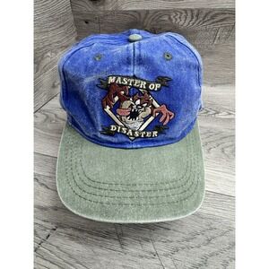 Master of Disaster Looney Tunes Kids Hat Cap Snapback Taz Warner Tasmanian Devil